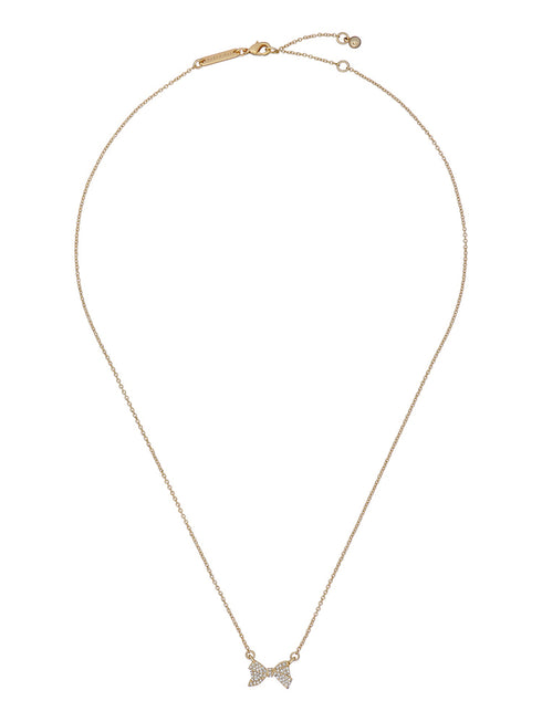 BARSIE-Jewellery-Crystal Bow Pendant Necklace- Ted Baker Romania